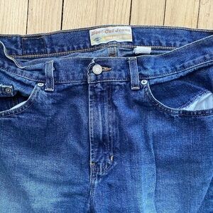 OLD NAVY Original Mid Rise Bootcut Women’s Size 12 Med Wash Blue Denim Jeans EUC